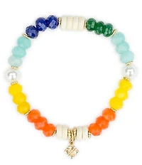 Patricia Nash Beaded Resort Stretch Bracelet