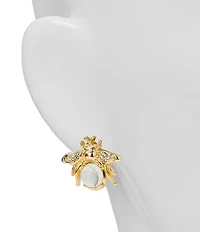 Patricia Nash Bee Stud Earrings