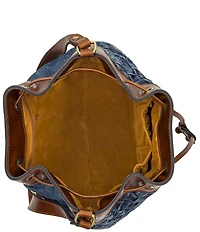 Patricia Nash Belamy Denim Drawstring Bag