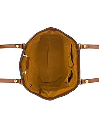 Patricia Nash Benevuto Floral Embossed Leather Tote Bag