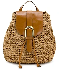 Patricia Nash Berenice Straw Backpack