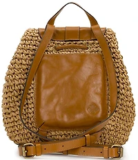 Patricia Nash Berenice Straw Backpack