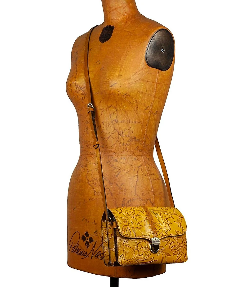 Patricia Nash Bianco Leather Crossbody Bag