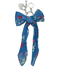 Patricia Nash Bow With Heart Lock Key Ring