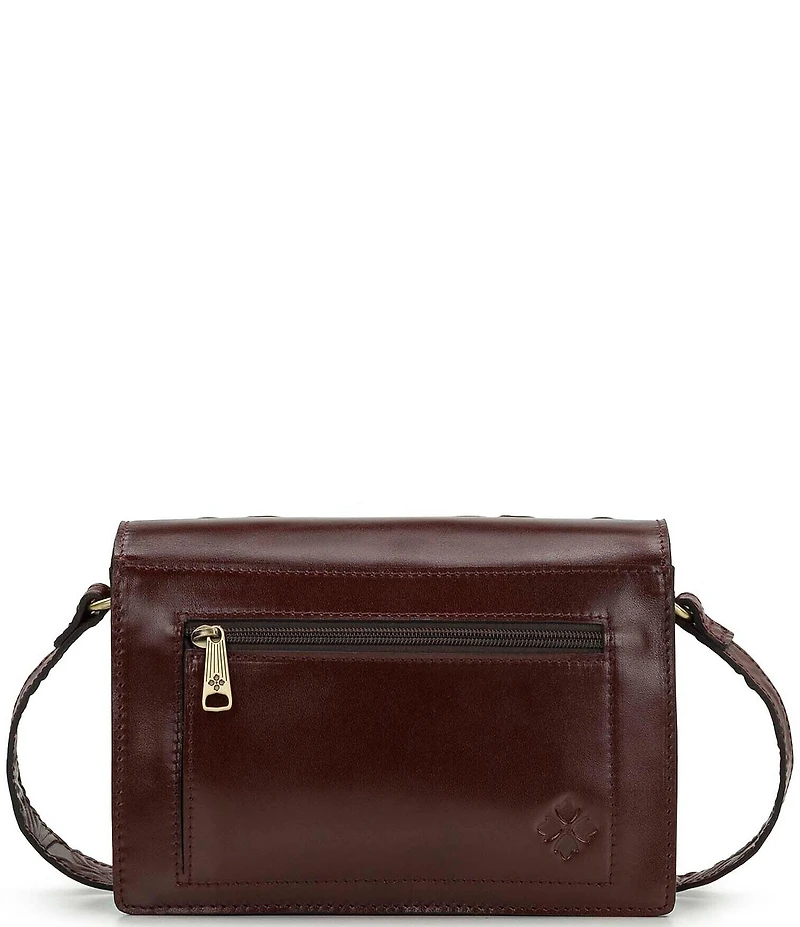 Patricia Nash Cassano Embossed Leather Crossbody Bag