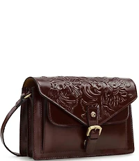 Patricia Nash Cassano Embossed Leather Crossbody Bag