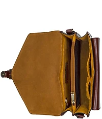 Patricia Nash Cassano Embossed Leather Crossbody Bag