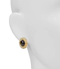 Patricia Nash Button Clip Earrings