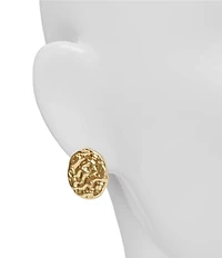Patricia Nash Button Clip-On Earrings