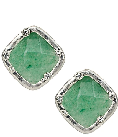 Patricia Nash Button Stud Earrings