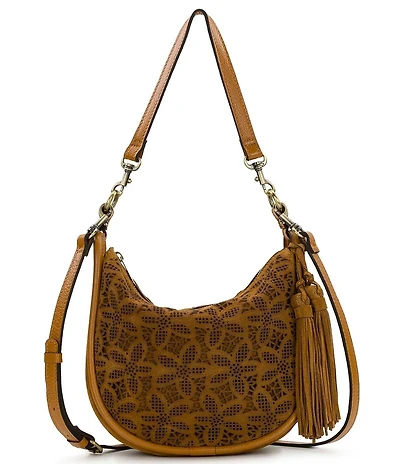 Patricia Nash Calanna Floral Hobo Shoulder Bag
