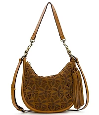 Patricia Nash Calanna Floral Hobo Shoulder Bag