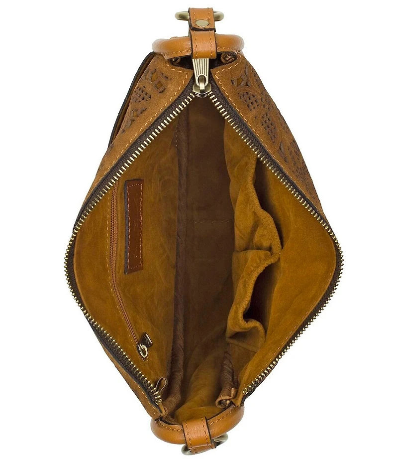 Patricia Nash Calanna Floral Hobo Shoulder Bag