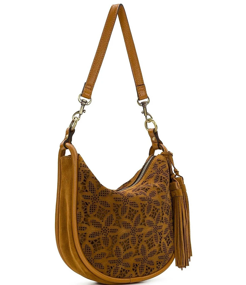 Patricia Nash Calanna Floral Hobo Shoulder Bag