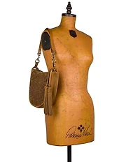Patricia Nash Calanna Floral Hobo Shoulder Bag