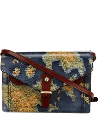 Patricia Nash Cassano Greek Map Crossbody Bag