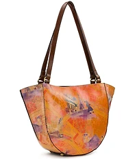 Patricia Nash Cassola Paris Map Satchel Bag