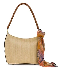 Patricia Nash Castelli Hobo Bag With Scarf