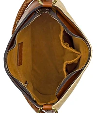 Patricia Nash Castelli Hobo Bag With Scarf