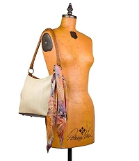 Patricia Nash Castelli Hobo Bag With Scarf