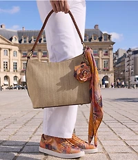 Patricia Nash Castelli Hobo Bag With Scarf