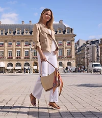 Patricia Nash Castelli Hobo Bag With Scarf