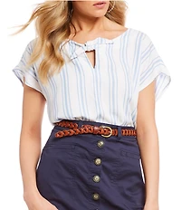 Patricia Nash Chain Link Woven Belt