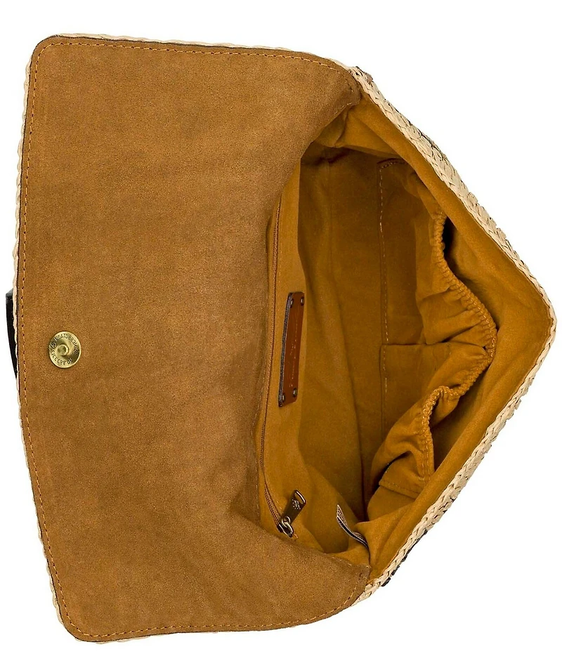 Patricia Nash Charlotte Crochet Pom Pom Wristlet Clutch