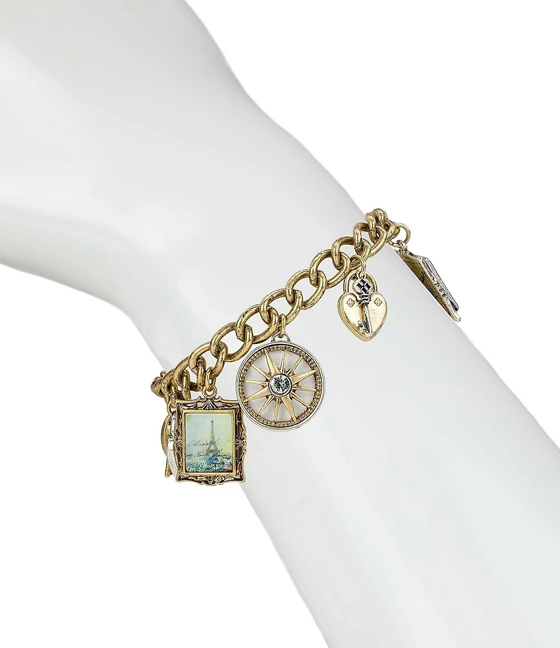 Patricia Nash Charm Line Bracelet