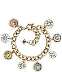 Patricia Nash Compass Charm Line Bracelet