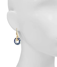 Patricia Nash Circle Bead Drop Earrings