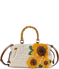 Patricia Nash Clea Sunflower Satchel Bag
