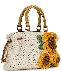 Patricia Nash Clea Sunflower Satchel Bag