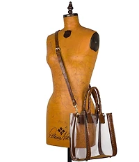 Patricia Nash Curry Clear Tote Bag