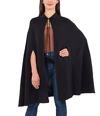 Patricia Nash Collar Cape with Pom Pom