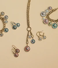 Patricia Nash Compass Charm Dangle Y-Necklace