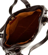 Patricia Nash Cona Leather Statement Satchel Bag