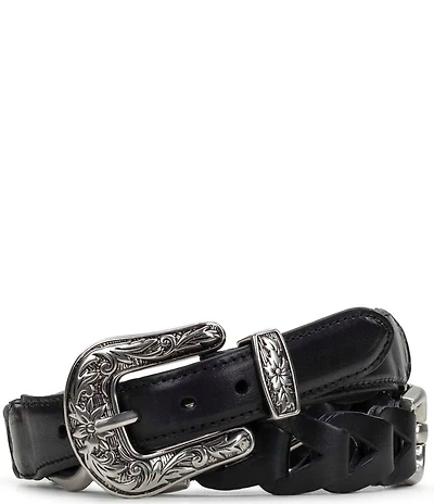 Patricia Nash Concho Leather Belt