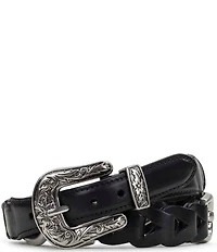 Patricia Nash Concho Leather Belt