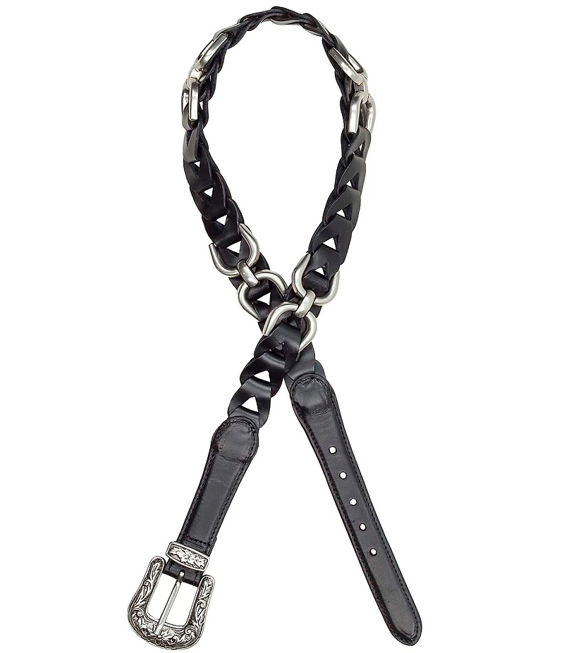Patricia Nash Concho Leather Belt