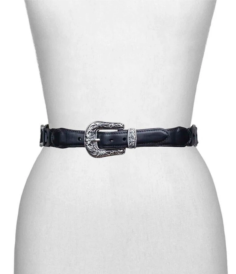 Patricia Nash Concho Leather Belt