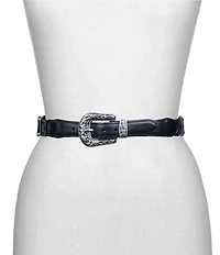 Patricia Nash Concho Leather Belt