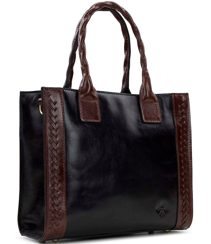 Patricia Nash Curry Contrast Trim Tote Bag