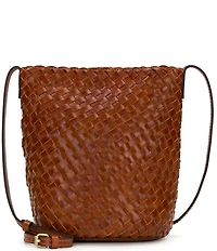 Patricia Nash Darcy Woven Crossbody Bucket Bag