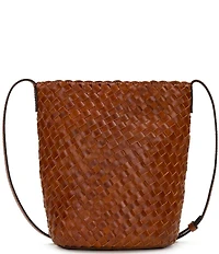 Patricia Nash Darcy Woven Crossbody Bucket Bag