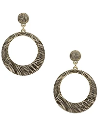 Patricia Nash Doorknocker Drop Earrings