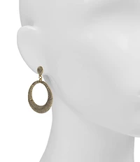 Patricia Nash Doorknocker Drop Earrings
