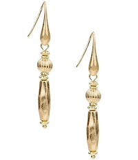 Patricia Nash Double Bead Linear Earrings