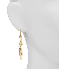 Patricia Nash Double Bead Linear Earrings