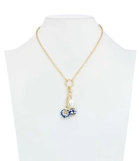 Patricia Nash Double Charm Short Pendant Necklace